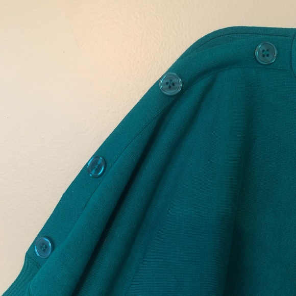 Cable & Gauge Teal Short sweater - Picture 3 of 6